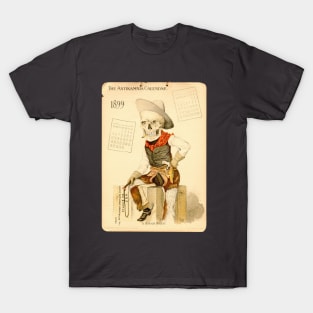 Vintage Skeleton Cowboy T-Shirt